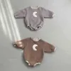 Noworodka dla dzieci dziewczęta z długim rękawem Printing Rompers Rompers Casual Infant Baby Boys Girl