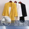 Jaqueta masculina do blazer masculino de blazer masculino 2022 Manga de três quartos Moda de moda finos de terno incrustado de diamante