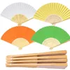 personalise hand-painted foldable paper fan portable party wedding supplies hand dance fan gift Chinese decoration