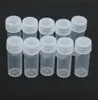 PE 5ml Clear Plastic Sample Bottle Volume Empty Cream Jar Cosmetic 5g Liquid Solid Oil Containers Small Storage Contain Bottle with Cover kitchen accessories