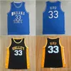 Xflsp #33 INDIANA State College Stitched Mens Valley High School Basketball Jersey