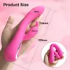 Kraftfull G Spot Rabbit Vibrator kvinnlig dildo för kvinnor klitoris stimulering manlig onanator erotiska varor sexiga leksaker vuxna 18