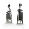 ZZKD Customize Lab Supplies Stainless Steel 304 Double Layer Reactor 40L 60L 100LMixing Distillation Tank with Stirring Fuction