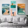 city vintage plakat