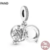 925 Стерлинговые серебряные бусины звездных неба серии Charm Fit Pandora браслет или ожерелье подвески леди подарок в наличии