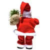 Juldekorationer Electric Dancing Santa Claus Doll Musical Toy ChildramentsChristmaschristmaschristmas