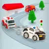 Handleiding Auto Adventure Track Speelgoed voor kinderen Educatieve reddingsvoertuigen Parkeerterrein Simulatie Gift