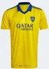 Fans Player 2023 Boca Juniors Soccer Jerseys Villa SAIO Hommes Enfants Benedetto Saio Camisa de Futebol 23 24 Maillot de football TEVEZ CARLITOS MARCOS ROJO VAZQUEZ CAVANI