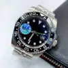 Watchbr - Mechanisch automatisch horloge glijdende gesp 41 mm heren keramiek waterdichte u l fabriekskwaliteit horloge polshorloges lichtgevende dames dame horloges luxe