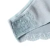 Kobietowe majtki Finetoo Miękkie bawełniane bieliznę oddychające krótkie majtki Seksowne niskopowstrefowe majtki solidne damskie bikini Drop 220511