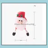 Christmas Decorations Festive Party Supplies Home Garden Gift Bags Candy Jar Storage Bottle Santa Bag Sweet Christmascan Dhsmh