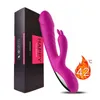 NXY Vibrators Clitoral Vagina Stimulation Bunny Ear Sex Toy Heating Rabbit 10 Speeds g Spot for Women 0411