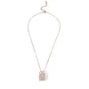 Luxe dames stijl vol diamanten tas hanger ketting vakantie cadeau kettingen sieraden