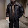 Мужская куртка для мужчин в парке с свободными лацканами бренда -одежда зима, чтобы сохранить теплый короткометражный мужской мужской подход для бизнеса хлопок