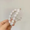 Perle geometriche Forcine per capelli Fermagli per capelli Gioielli Clip a banana Copricapo Donna Fermacapelli Ragazza Coda di cavallo Mollette Forcine