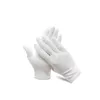 Witte kwaliteit katoenen werkhandschoenen voor zowel mannen als vrouwen vezels is comfortabel ademend233K