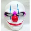 Maschera di Halloween in PVC Maschere spaventose per feste da clown Payday 2 per Maschere orribili Cosplay in maschera