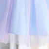 Birthday Party Children Clothes Wedding Evening Lace Ball Gown Elegant Kids Dresses for Girl 3-8 Years Ball Gown Dress For Kds G220518