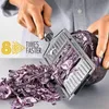 Cebula Cutter Krajalnica Akcesoria Kuchnia Targowa Narzędzie Do Marchew Warzywa Cutter Manual Slip Multi Gadgets 220423