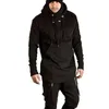 Yeni Erkekler Long Hoodies Cloak Erkek Siyah Kapüşonlu Yavurucu Sweatshirts Saketler Sokak Giyim Hip Hop Hoodies M-2XL L220704