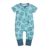 Sommer Baby Girl Boy Kleidung für Neugeborene Baby Strampler Jumpsuit Baumwolle Kurzarm Pyjama BodySuit Neugeborene Mädchen Junge Kleidung J220816