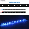 6 Pcs2 Pcs DC12V Motor LED Strip Underbody Light For Car Motorcycle Waterproof Multi Color Width 1cm3238044