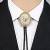 Boogbladen bolo bowtie heren sieraden geschenken vintage mode vrouw lederen koord ketting trui ketting mannen bruiloft accessoires fred22