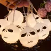 Luci decorative per feste di Halloween Fantasmi di Pasqua Ragni Pipistrelli Strisce luminose a forma di serie di zucche Luci a LED 3M Decorazioni per feste