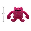 16cm Monster Emotion Plush Doll Cartoon Filled Dolls Toys Funny Kleuren Stuffed Animal Toy for Kids Birthday Gift Feel Comfortable