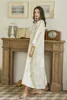 Women's Sleepwear Nightgown Long Dress Lady Romantic Satin Women Sleeve