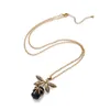Ожерелья подвесные ожерелья насекомые подвески дизайн дракоза стимпанка ювелирные украшения