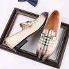 Patent läderklänningskor för män loafers oxford skor kontor för män formell slip på skor män affärsdräkt bröllopsklänning