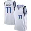 Kyrie Irving 11 Luka Doncic 77 Jersey Blue White Navy и City 75th Men Shinted Jersey S-xxl Mix Match заказ