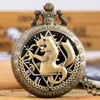 Montres de poche Fullmetal Alchemist Anime sur le thème montre à quartz collier horloge chiffres romains cadran chandail chaîne pendentif Vintage Thun22