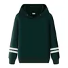 2021 New Men Brand Hooded Hoodies Streetwear Hip Hop Men Sweatshirts Solid Red Black Grey Green White Purple L220730