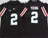 NCAA Ohio State Buckeyes College Football Jersey 1 Braxton Miller Justin Fields 2 Chase Young High Quality stitched Mens Red Black Blue