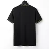 2022 camisetas para hombres de dise￱ador camisetas de mangas cortas de algod￳n suave bordado antidrinkinkle moda casual ropa de ropa para hombres camisetas