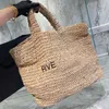 Designer femmes Lafite Straw Bags Sunshine Beach Épaule Shopping mode Voyage Crochet Grande Capacité Portefeuille Matériel Lettersh sacs fourre-tout