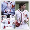 Xflsp 2022College Custom Stitched Baseball Jersey Maryland 16 Brandon Lowe Adam Kolarek LaMonte Wade Kevin Smith 6 Matthew Shaw 45 Jason Savacool 18