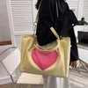 Shoppingkassar Väskor för kvinnor Tote Bag All Match Stor kapacitetsäck Berömd lyxdesigner One Shoulder Messenger Handväska CC 220331