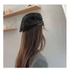 Diy Beret Hat Female Autumn Wool Felt Painter Hat Animal Frog Retro Art Handmade Hat Warm Winter Thick J220722