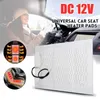 Auto -stoel omvat verwarming Universal 12V koolstofvezel warmtekastjes kit ronde schakelaar kussenset winterwarmer 1pcscar