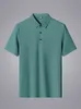 Summer Men Shirts Polo Classic Short Slave Tee respirável resfriamento rápido seco de nylon Polos Men Golf T-shirt Plus Size 8xl 220524