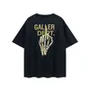 designer shirts Mens T-shirts Hoodies 2024 summer new Gallerry deptt bronzed letter skeleton hand bone ring printed men's and women's Short Sleeve T-Shirt M7AZ 1Q4C