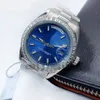 Caijiamin-montre de lukse męskie automatyczne zegarki mechaniczne zegarki diamentowe 41 mm ze stali nierdzewnej Wodoodporne zegarki Luminous Watch