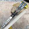 Theone Aliens Butterfly Trainer Knife D2 Blade 6061 Aviation Aluminiumhandtag Bussning System Free-Swinging Jilt Knife EDC Tool 19105