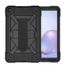 علبة حزام الكتف اليدوي لـ Samsung Galaxy Tab A 8.4 بوصة T307/T307U Armor Armor Armor Kickstand Shockproof Shell (C)