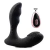 Examen prostata massager roterande anal vibrator silikon manlig rumpa plug anus vibrerande sexig leksak för män g-spot stimulering