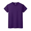 Hoogwaardige katoenen bodem T -shirts voor heren en vrouwen multicolor optionele plus maten 3xl 4xl 5xl