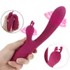 NXY Vibratory Rabbit 10 Spot Spot Dildo Silikon Wodoodporne łechtaczki stymulator pochwy Massager zabawki dla kobiet 0408